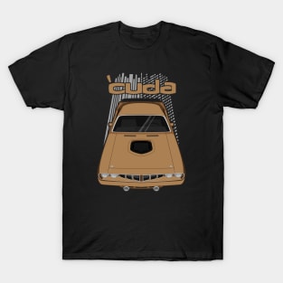 Plymouth Barracuda 1971 - Light brown T-Shirt